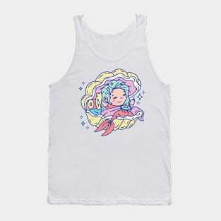 Sunday chill Mermaid Tank Top